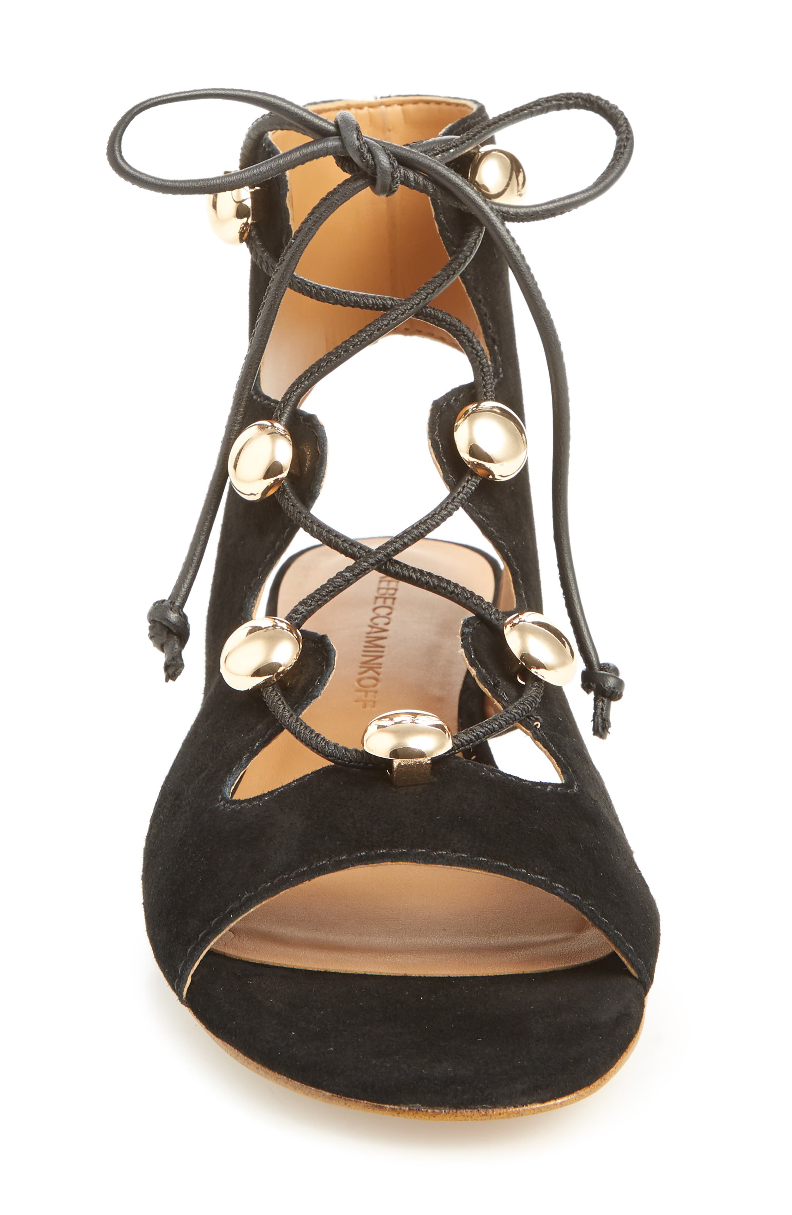Rebecca Minkoff Kyla Ghillie Sandal, Alternate, color, 