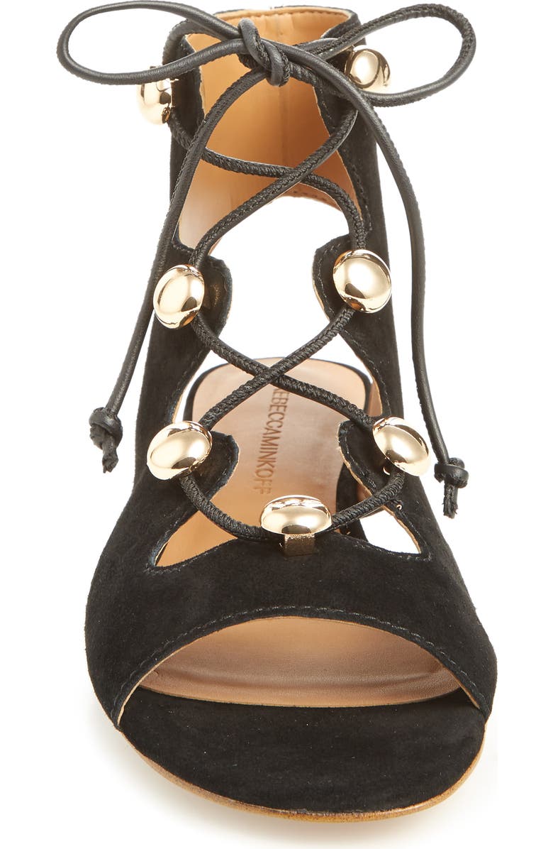 Rebecca Minkoff Kyla Ghillie Sandal, Alternate, color,