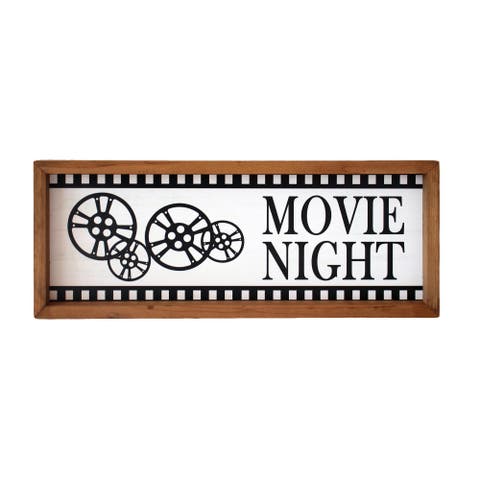 Movie Night Sign