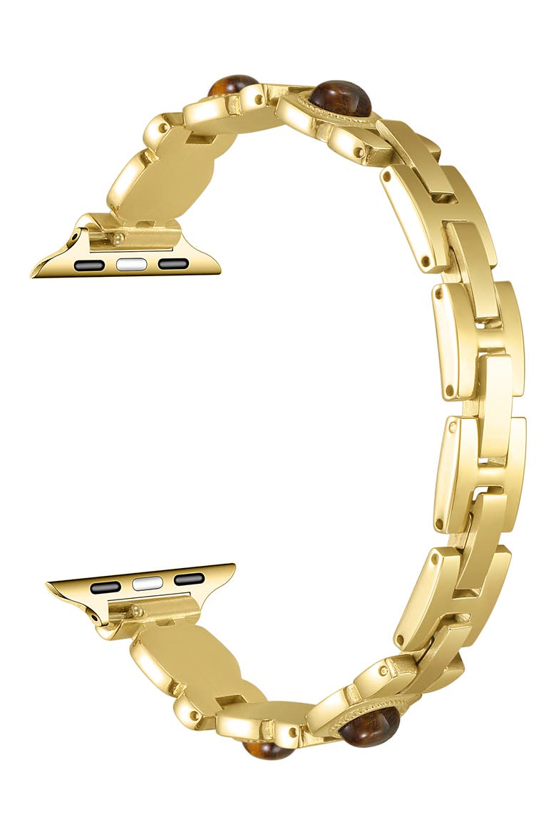 Gaia Tiger Eye Watchband, Alternate, color, TIGER EYE
