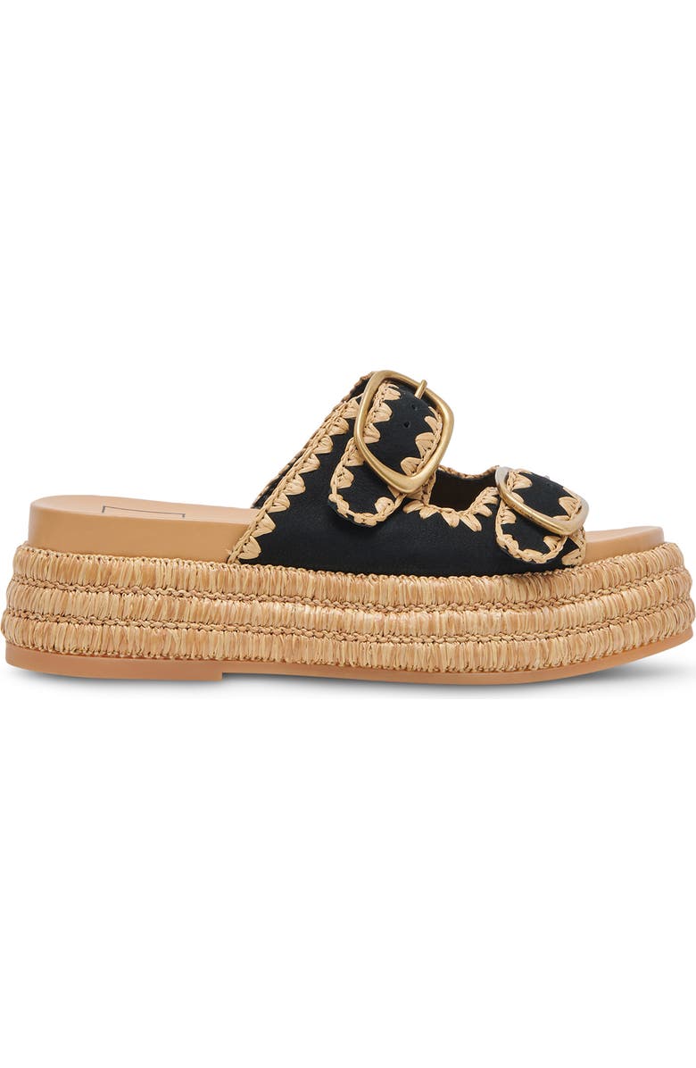 Dolce Vita Wanika Espadrille Platform Slide Sandal, Alternate, color,