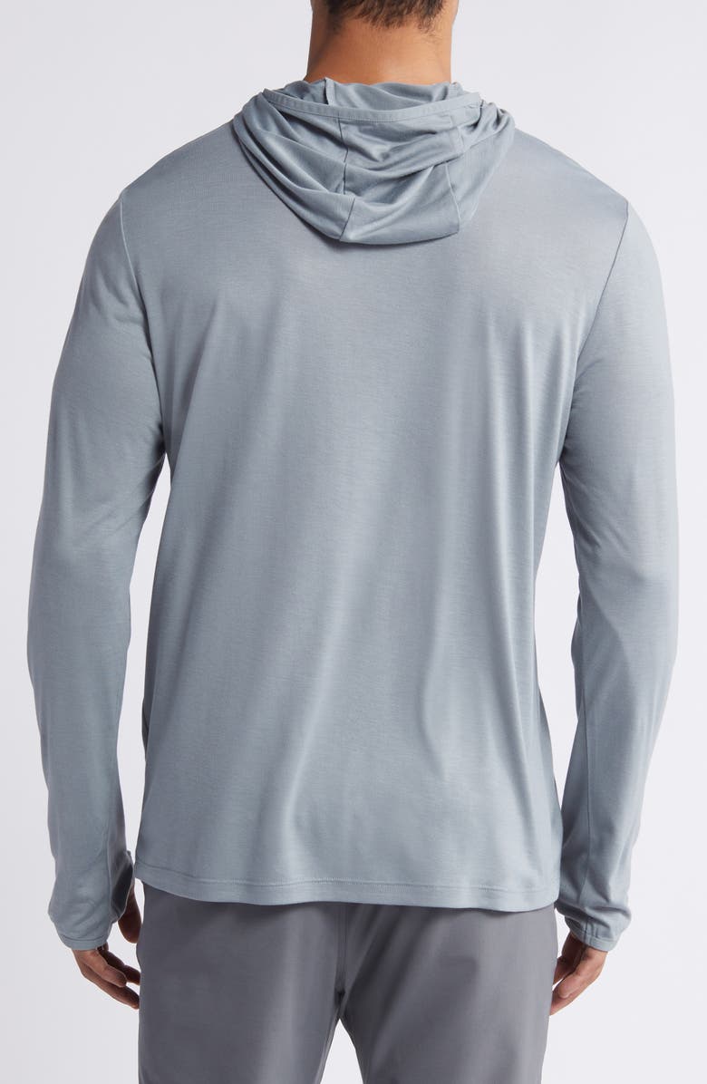 Free Fly Camouflage Lightweight UPF 20+ Hoodie, Alternate, color, Slate