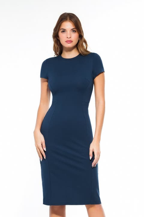 SculptWear Commuter Fitted Dress