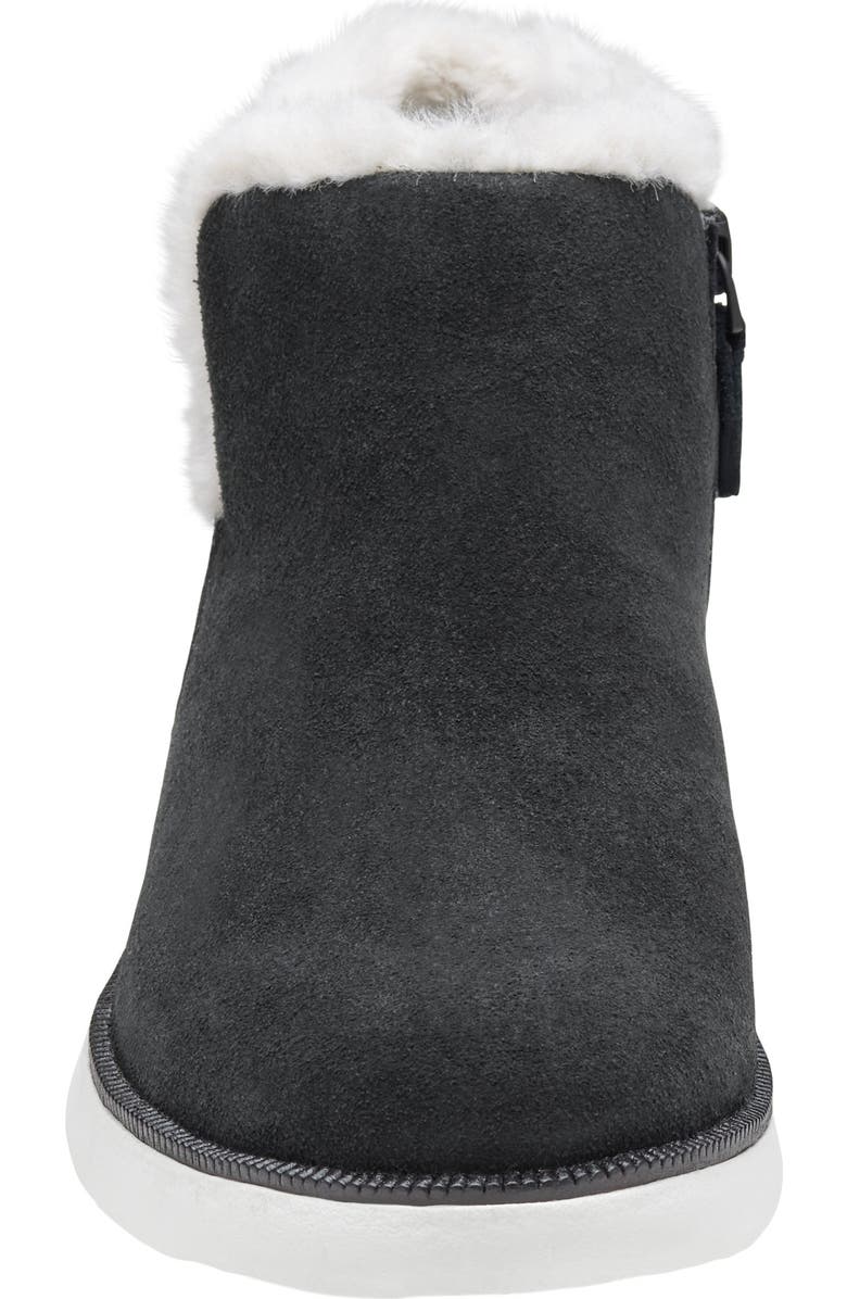 Johnston & Murphy Emery Waterproof Faux Shearling Bootie, Alternate, color,