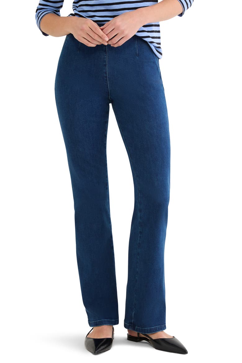 Berkeley Bootcut Jeans, Main, color, HARBOR