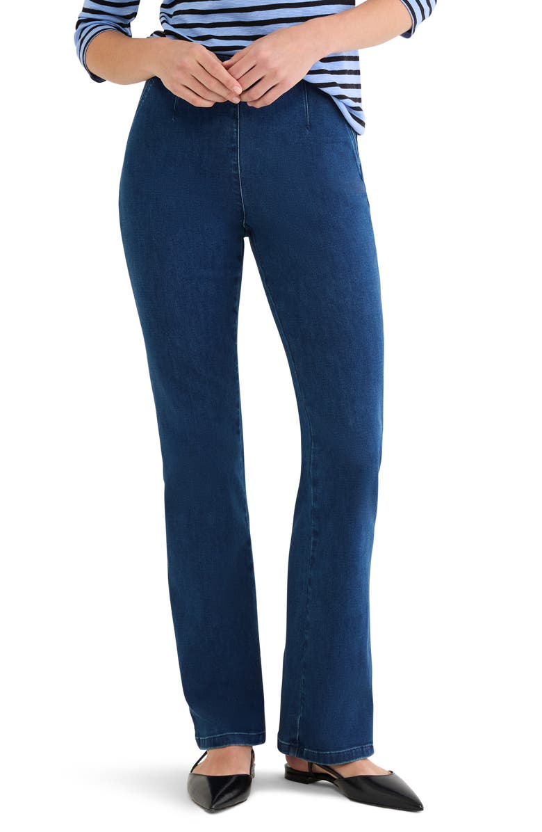 NIC+ZOE Berkeley Bootcut Jeans, Main, color, Harbor