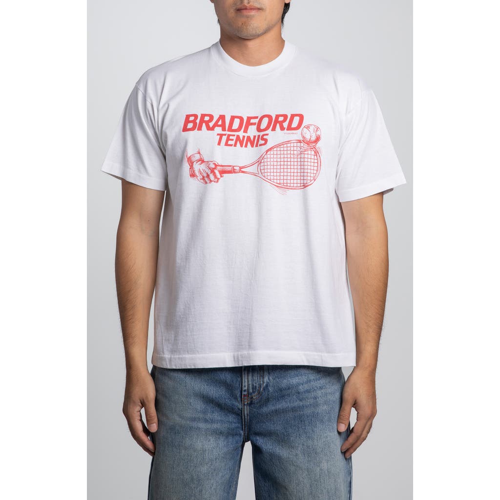 Elwood Vintage Radford Tennis Tee In White