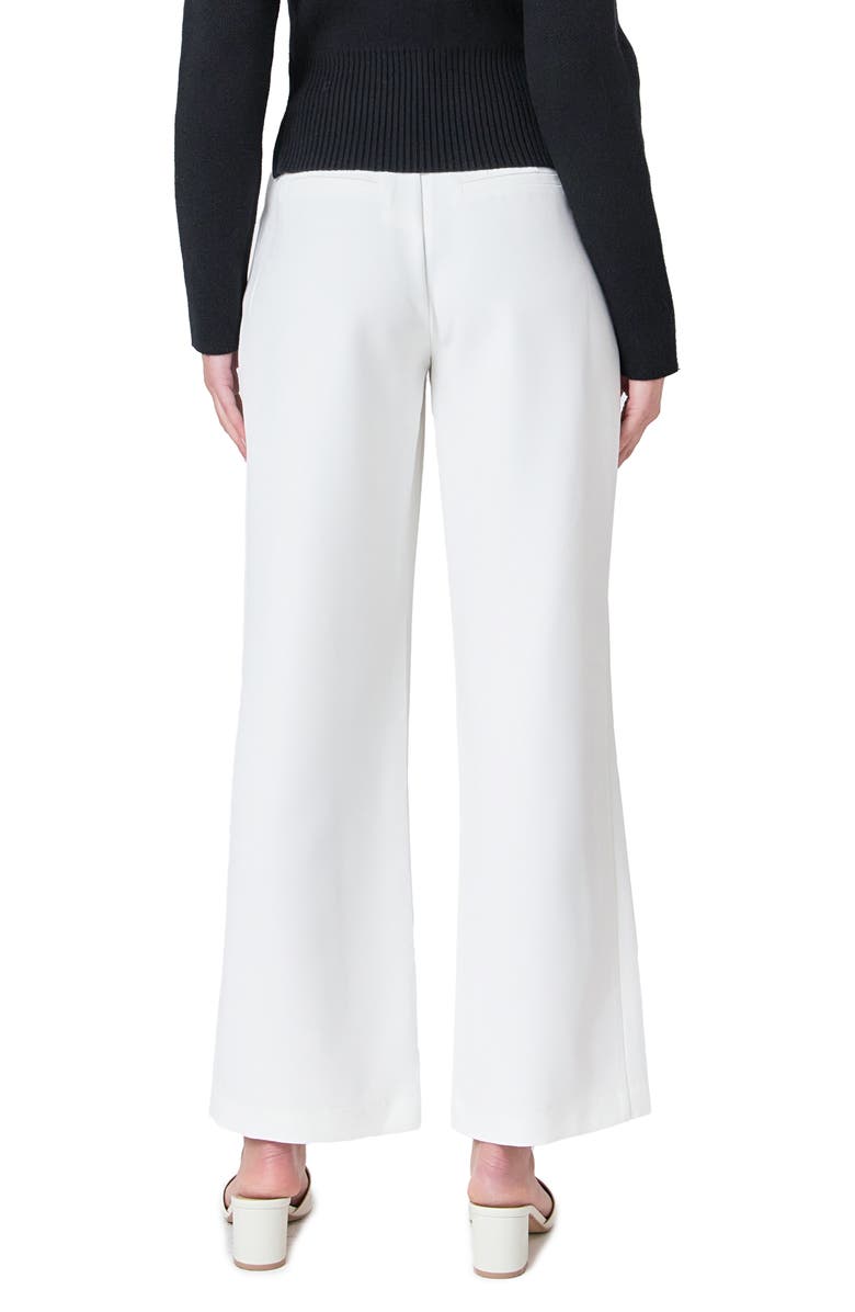 Endless Rose High Waist Stretch Pants, Alternate, color, Ivory