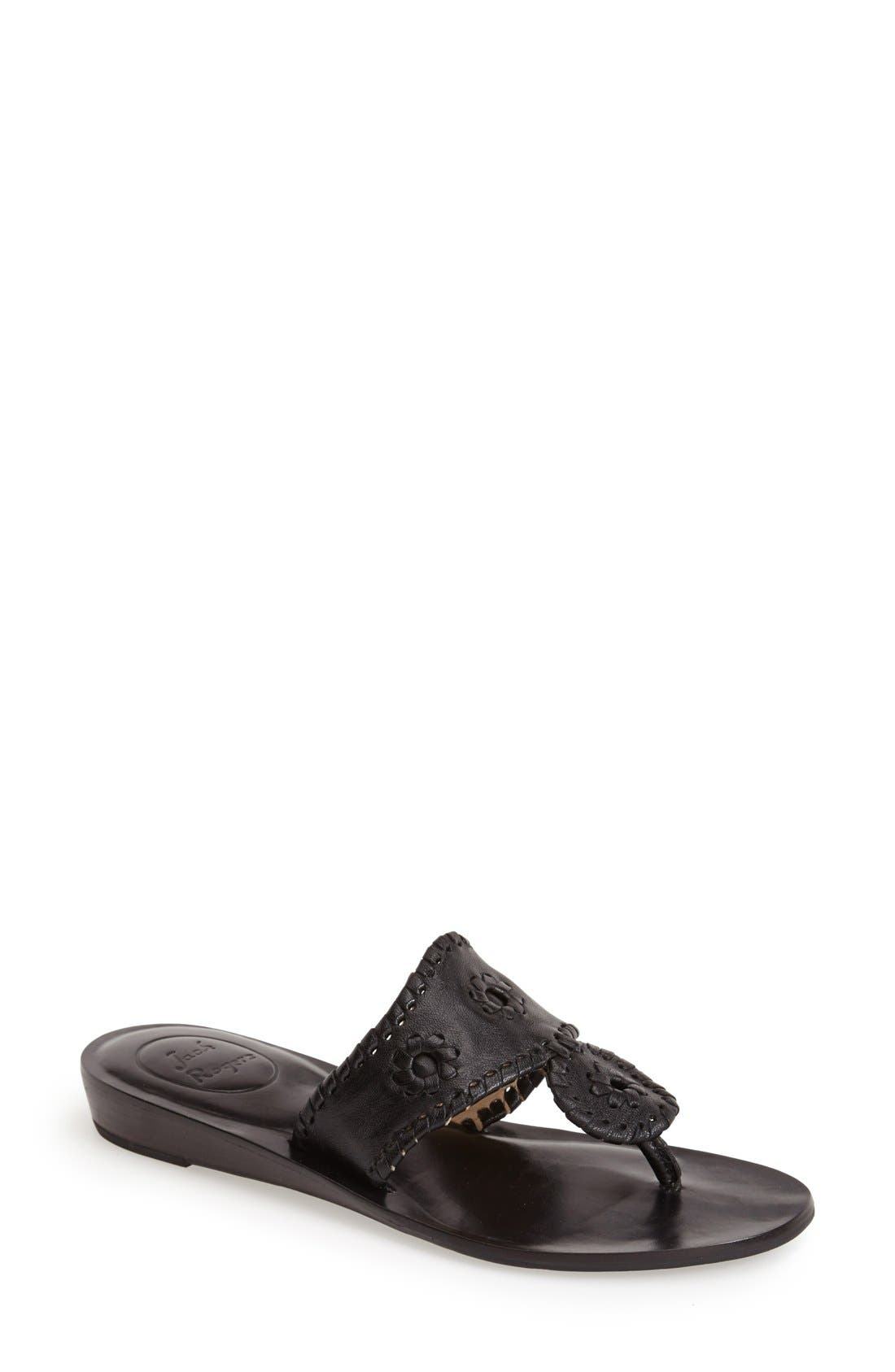 Jack Rogers 'Capri' Thong Sandal, Main, color, 