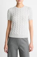 Vince Cable Short Sleeve Sweater