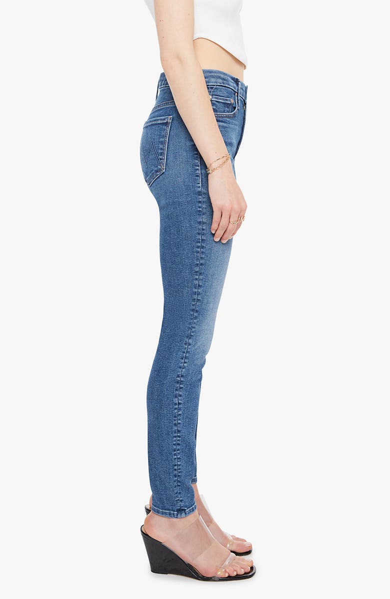 MOTHER Looker High Waist Skinny Jeans, Alternate, color, Lets Split