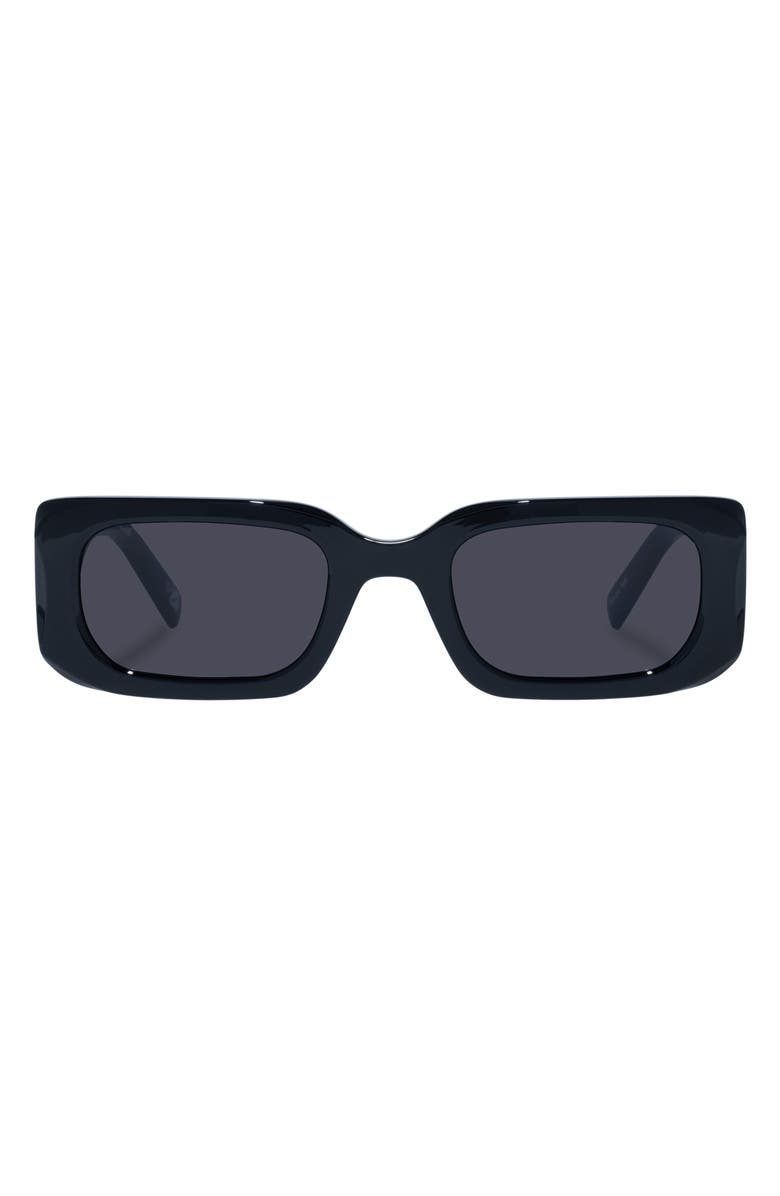 Le Specs Rippled Rebel 53mm Rectangular Sunglasses, Main, color,