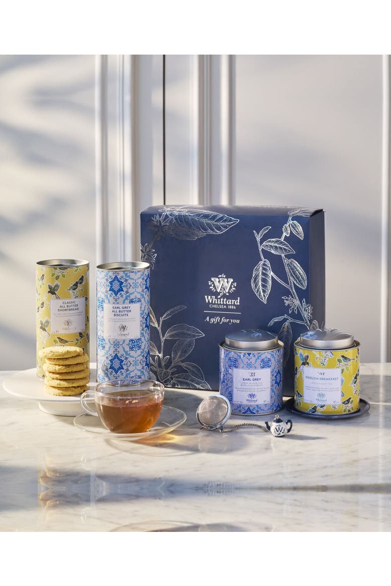 British Tea, Biscuits And Infuser Gift Box, Alternate, color, No Color