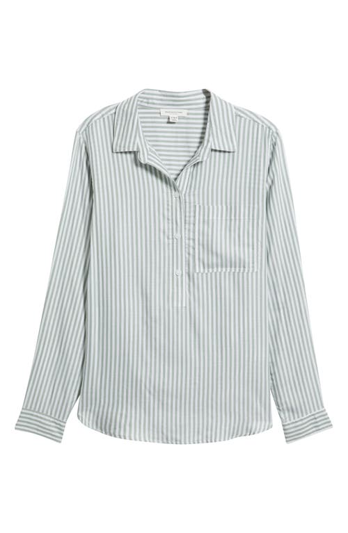 Beachlunchlounge Haley Popover Shirt In Green