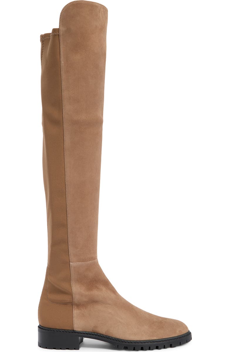 Stuart Weitzman City Over-the-Knee Boot, Alternate, color, Khaki