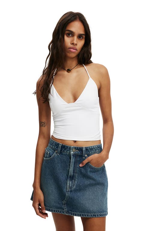 Cotton On Original Denim Mini Skirt In Blue