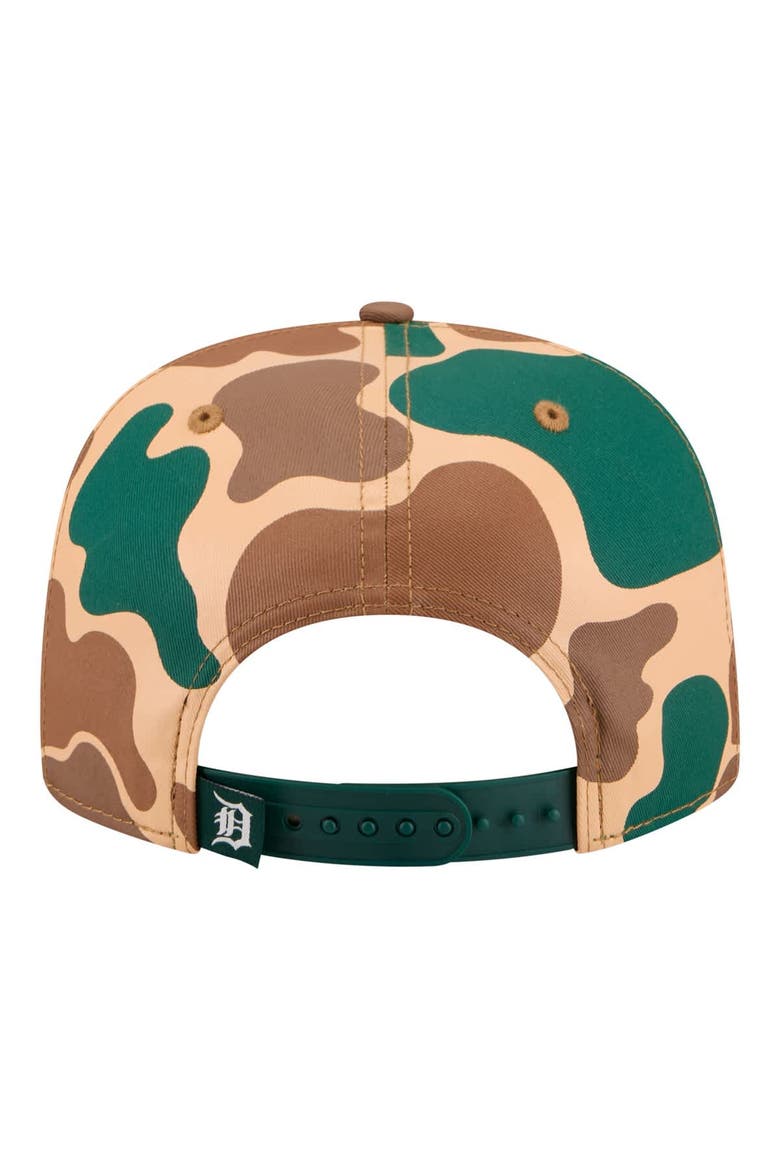Men's New Era  Camo Detroit Tigers Duck 19TWENTY Adjustable Hat, Alternate, color, Camo