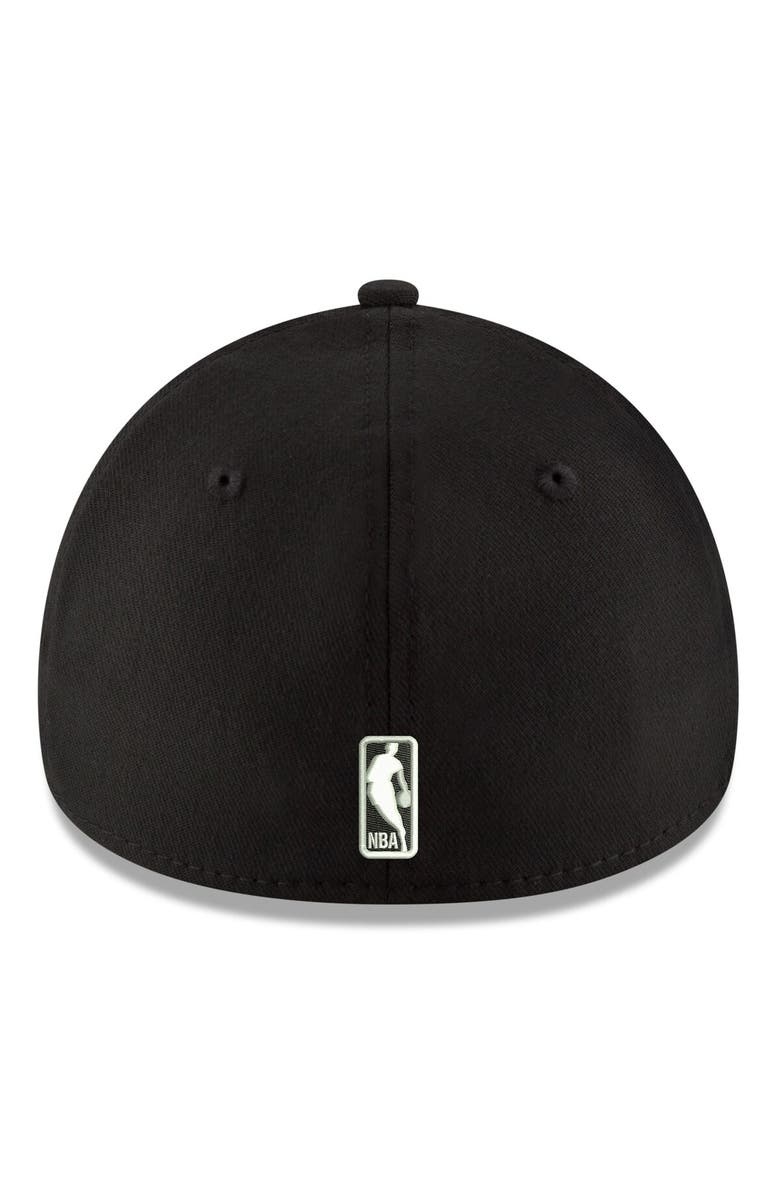 New Era Men's New Era Black Orlando Magic Team Classic 39THIRTY Flex Hat, Alternate, color, 
