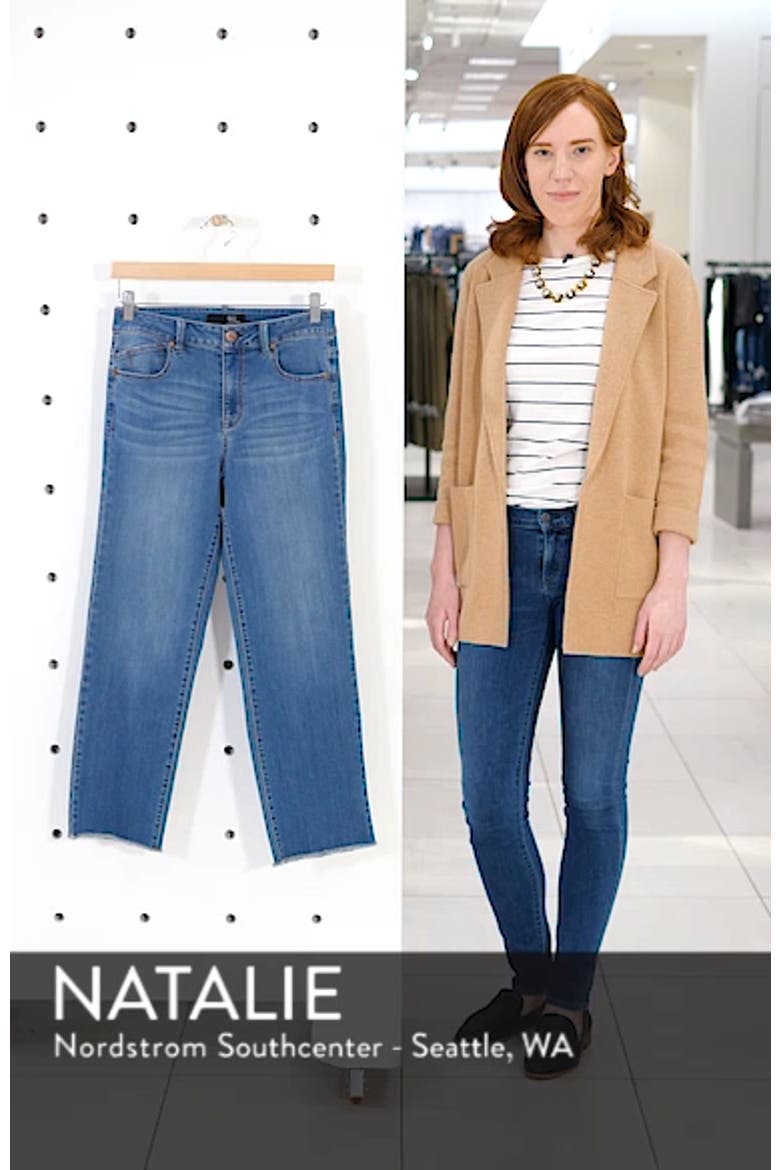 Ankle Straight Leg Jeans video