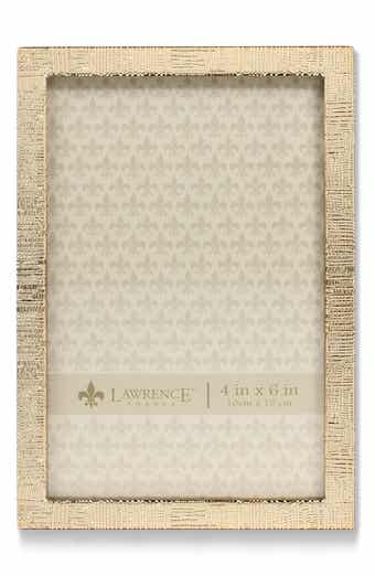 Lawrence Frames Gold Linen Picture Frame - 4"x6"