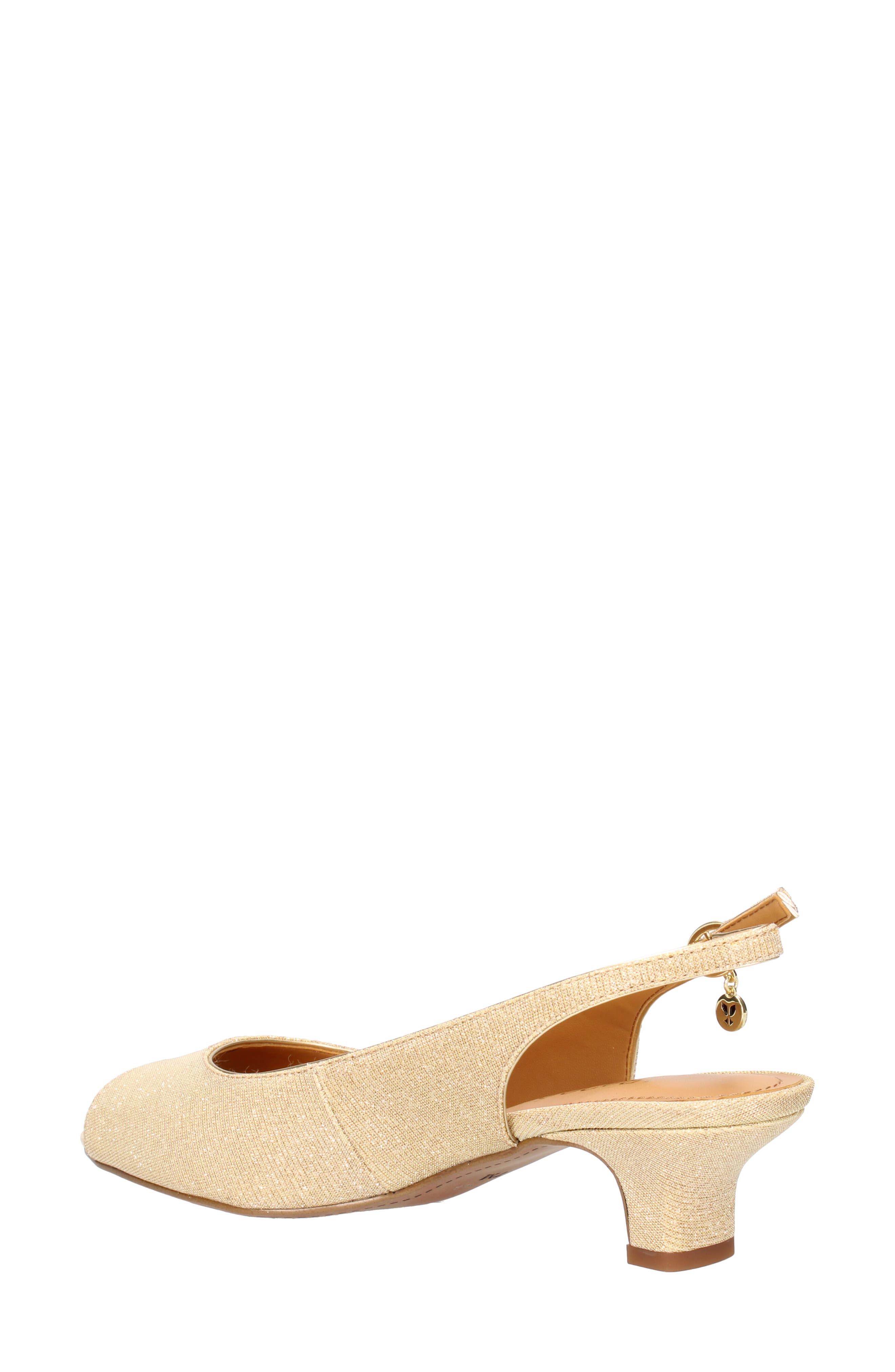 Jenvey Slingback Sandal, Alternate, color, GOLD