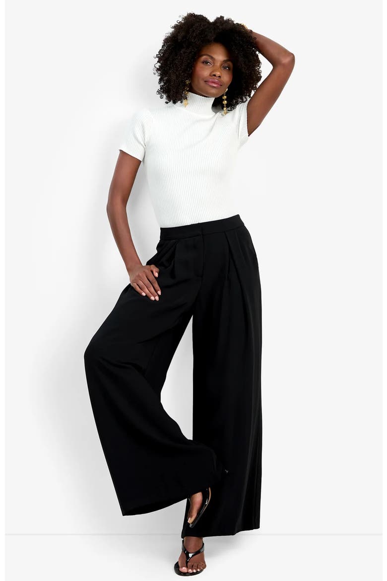 Saige Wide-Leg Pant, Main, color, Black