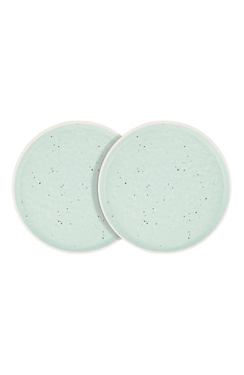 Elena Stoneware 4-Piece Dinner Plate Set