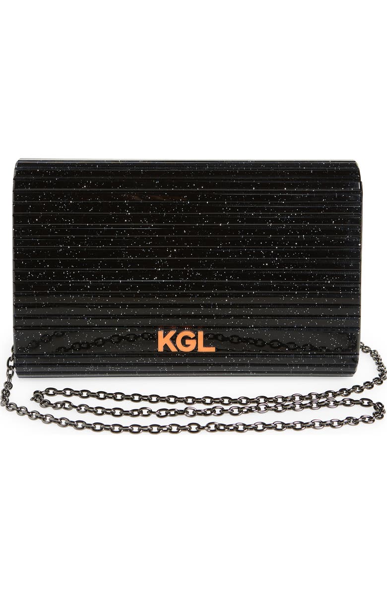 Kurt Geiger London Crystal Embellished Party Clutch, Alternate, color,