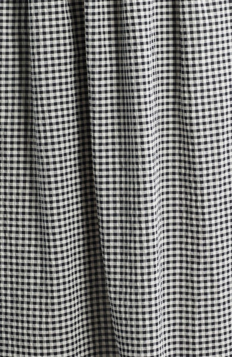 Hill House Home The Larissa Gingham Maxi Nap Dress, Alternate, color, Black/ Sand Gingham