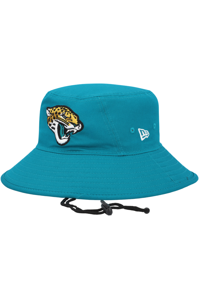 Men's New Era Teal Jacksonville Jaguars Main Bucket Hat, Main, color, Teal