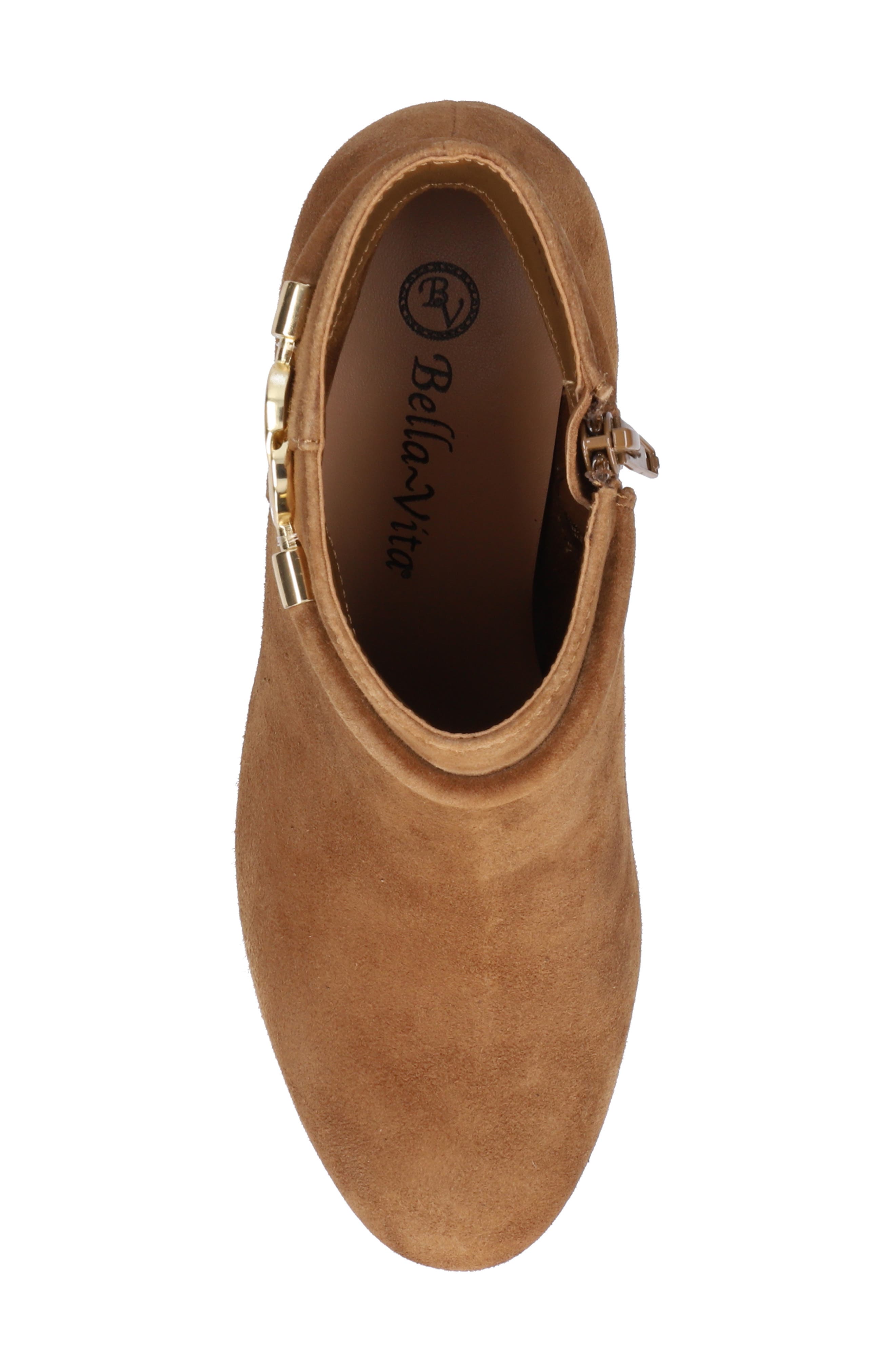 Diaz Bootie, Alternate, color, COGNAC SUEDE