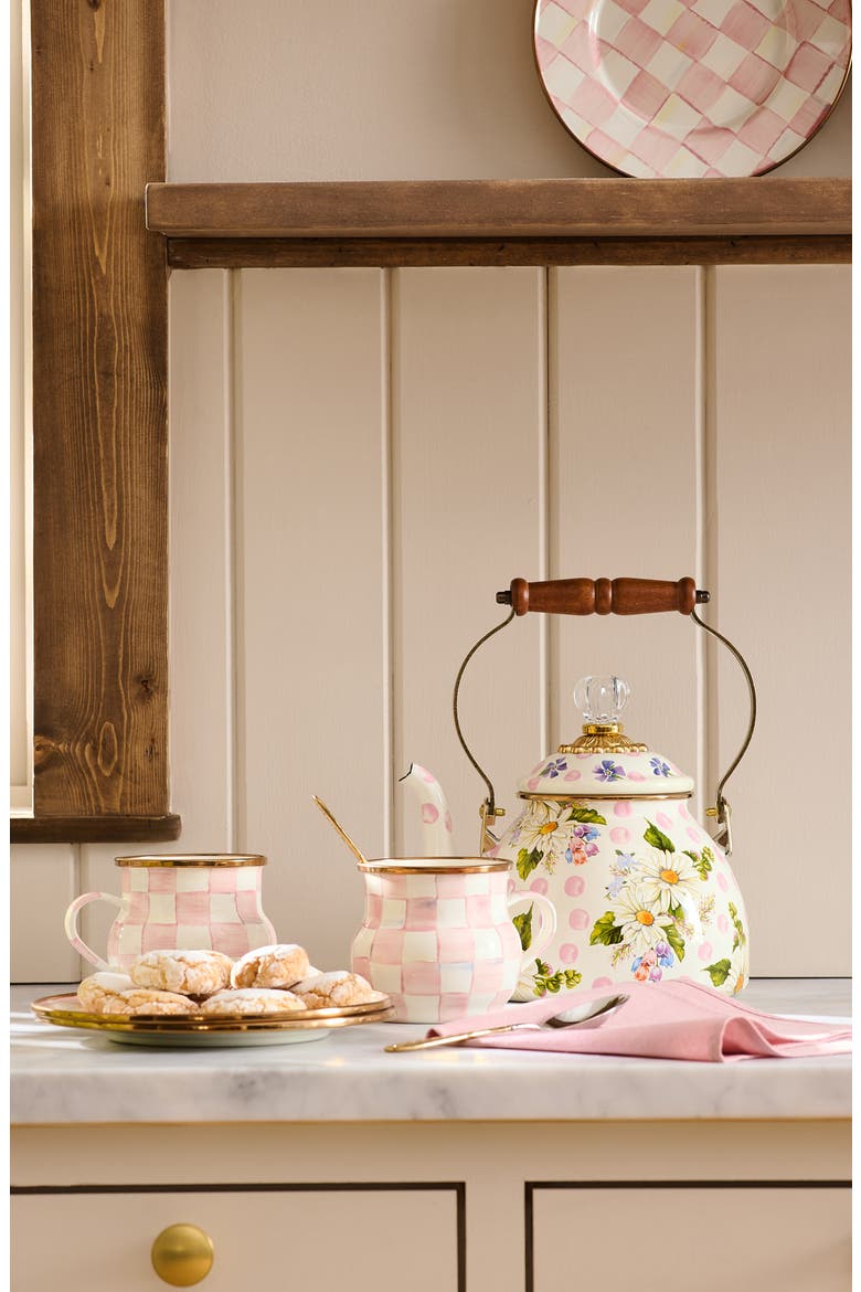 Wildflowers Enameled Steel 2-Quart Tea Kettle, Alternate, color, MULTI
