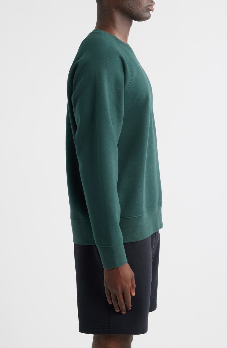 Zella Vital Fleece Sweatshirt, Alternate, color, Green Gables