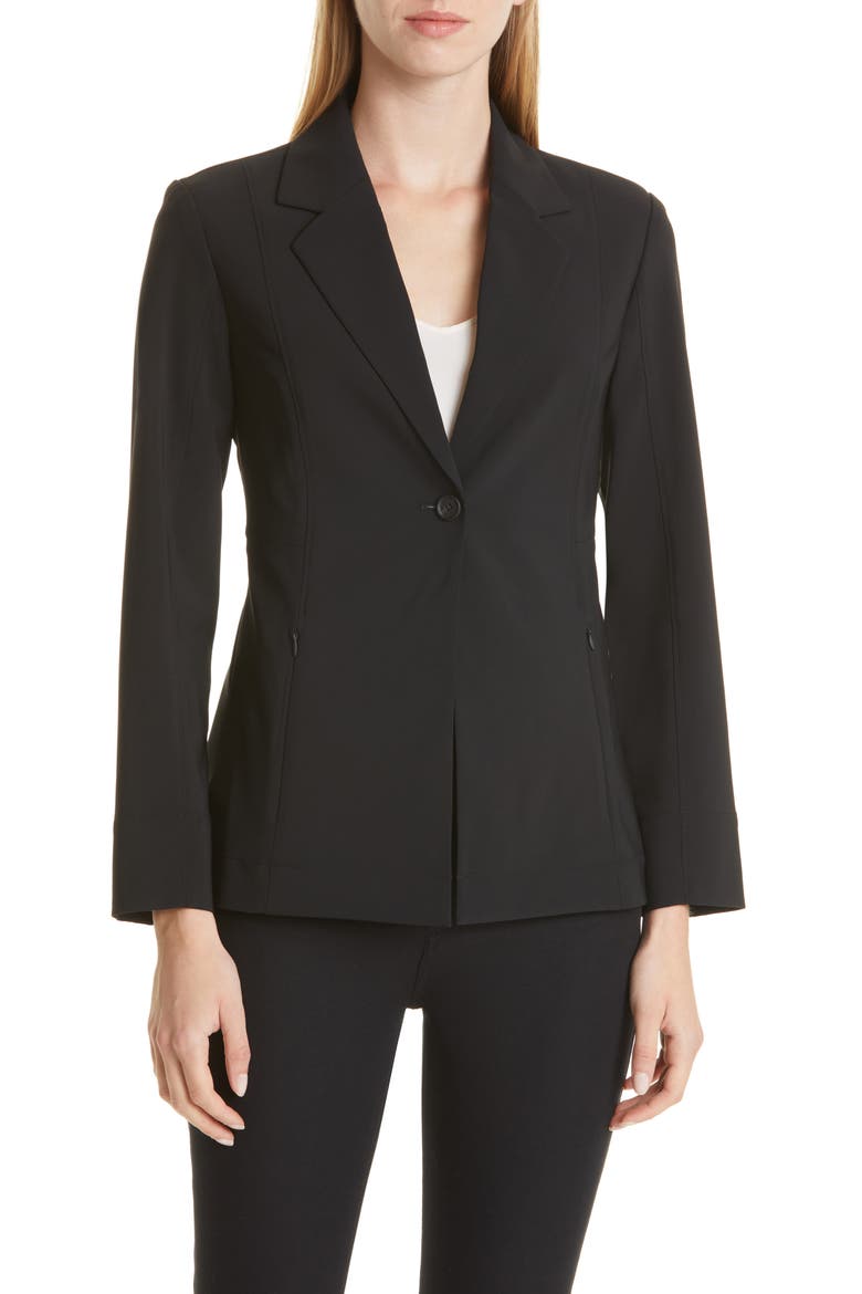 Moreland OrigamiTech Travel Blazer, Main, color, BLACK