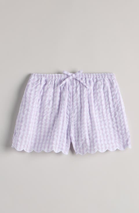 Kids' Gingham Seersucker Shorts (Toddler, Little Kid & Big Kid)