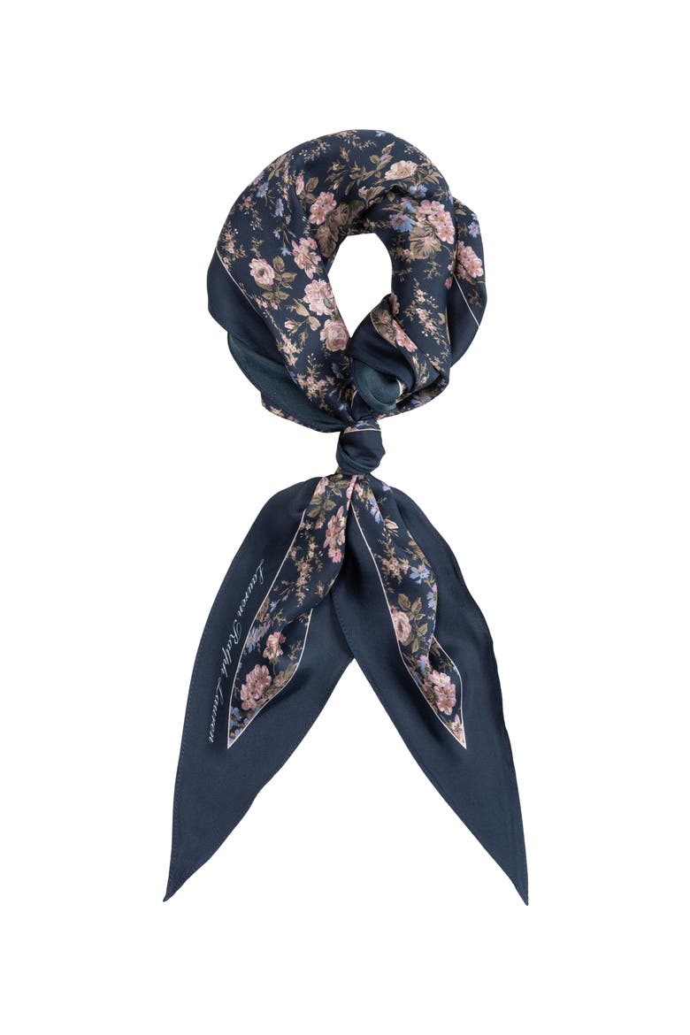 Floral Large Diamond, Main, color, Navy
