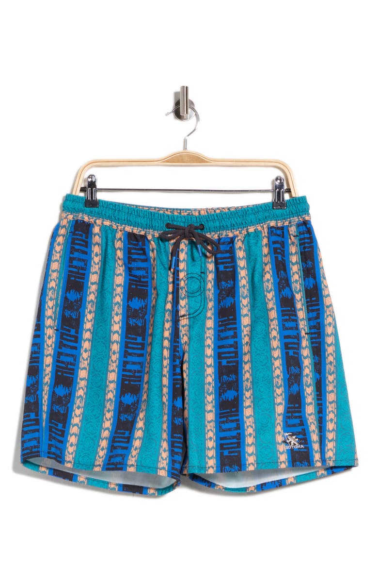 Uluwatu Shorts, Alternate, color, BLUE MULTI