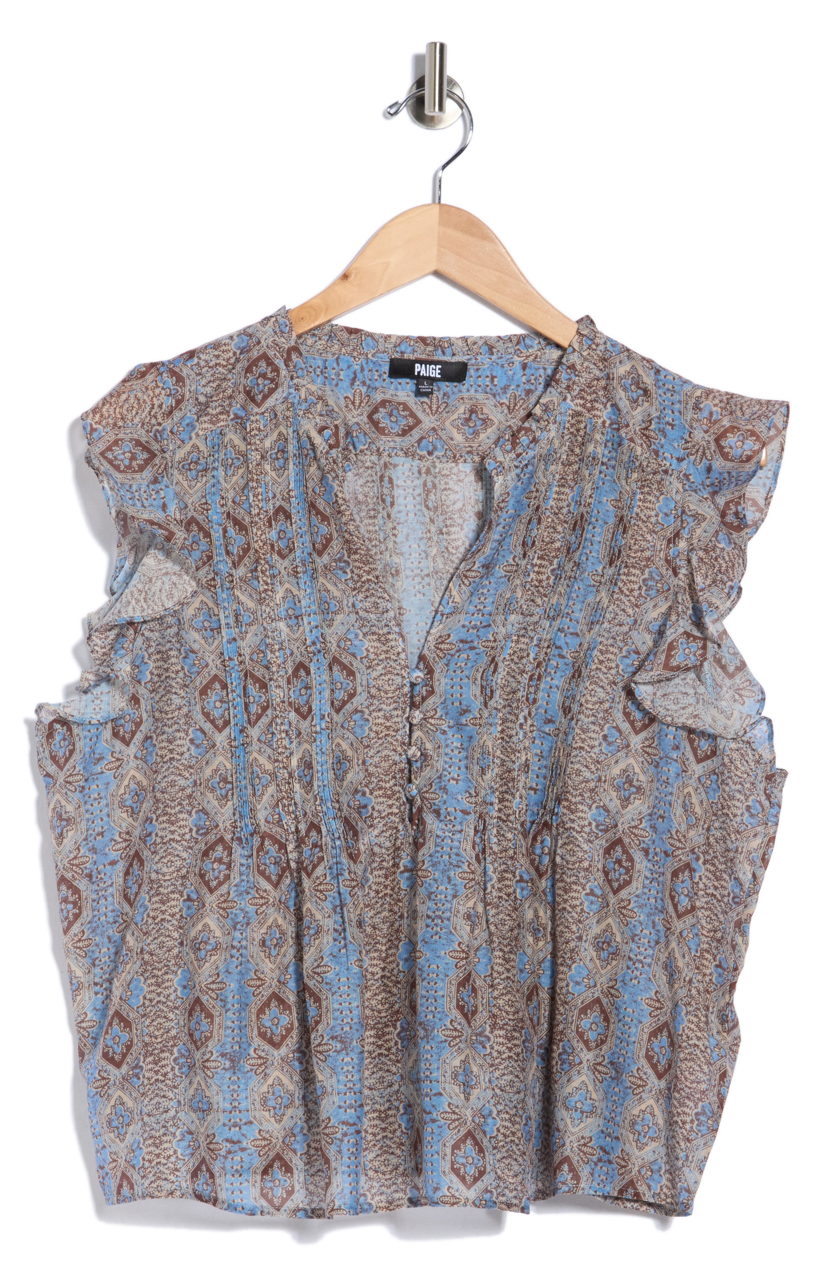 Idris Cotton & Silk Top