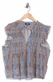 Idris Cotton & Silk Top