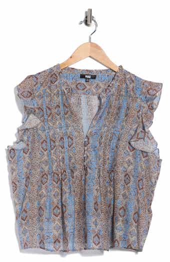 Idris Cotton & Silk Top