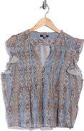 PAIGE Idris Cotton & Silk Top