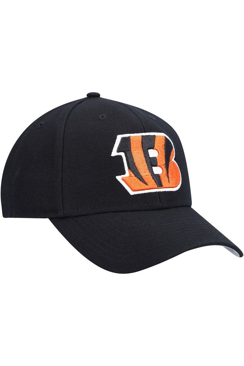 Men's '47 Black Cincinnati Bengals Logo MVP Adjustable Hat, Alternate, color, Black