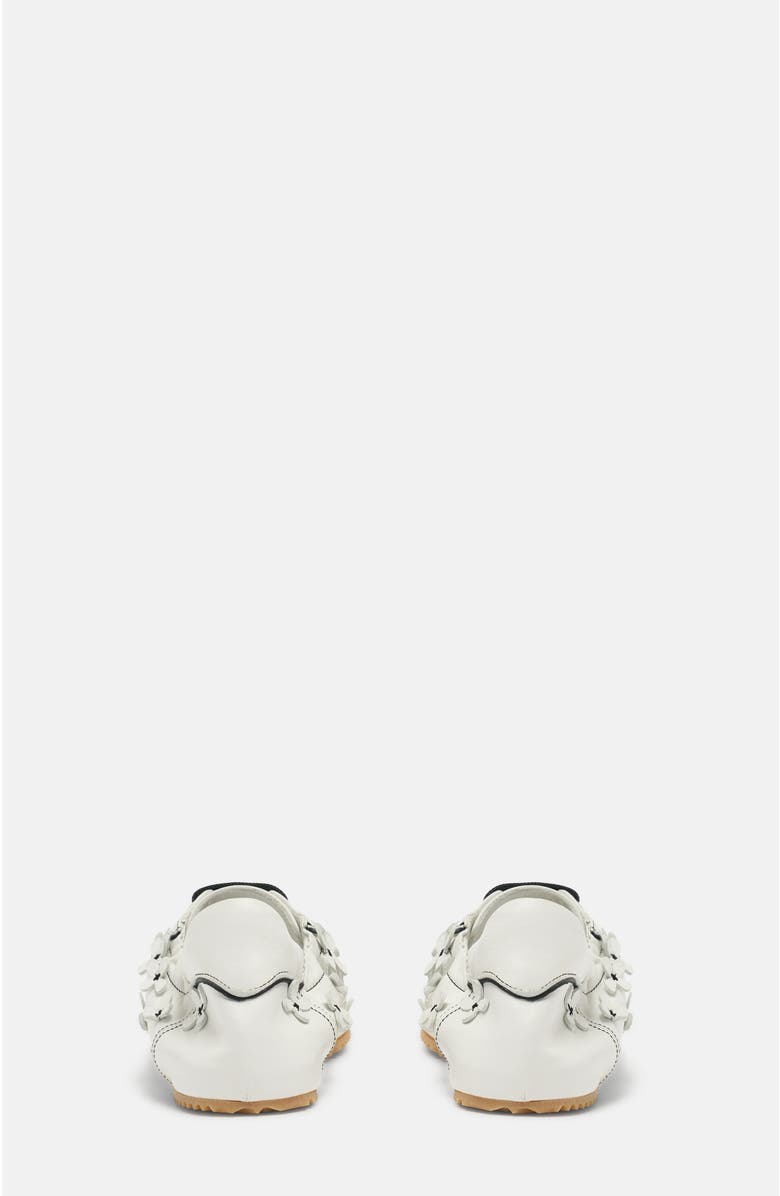 SCAROSSO Spring-Inspired Silhouette Sneakers, Alternate, color, White - Calf