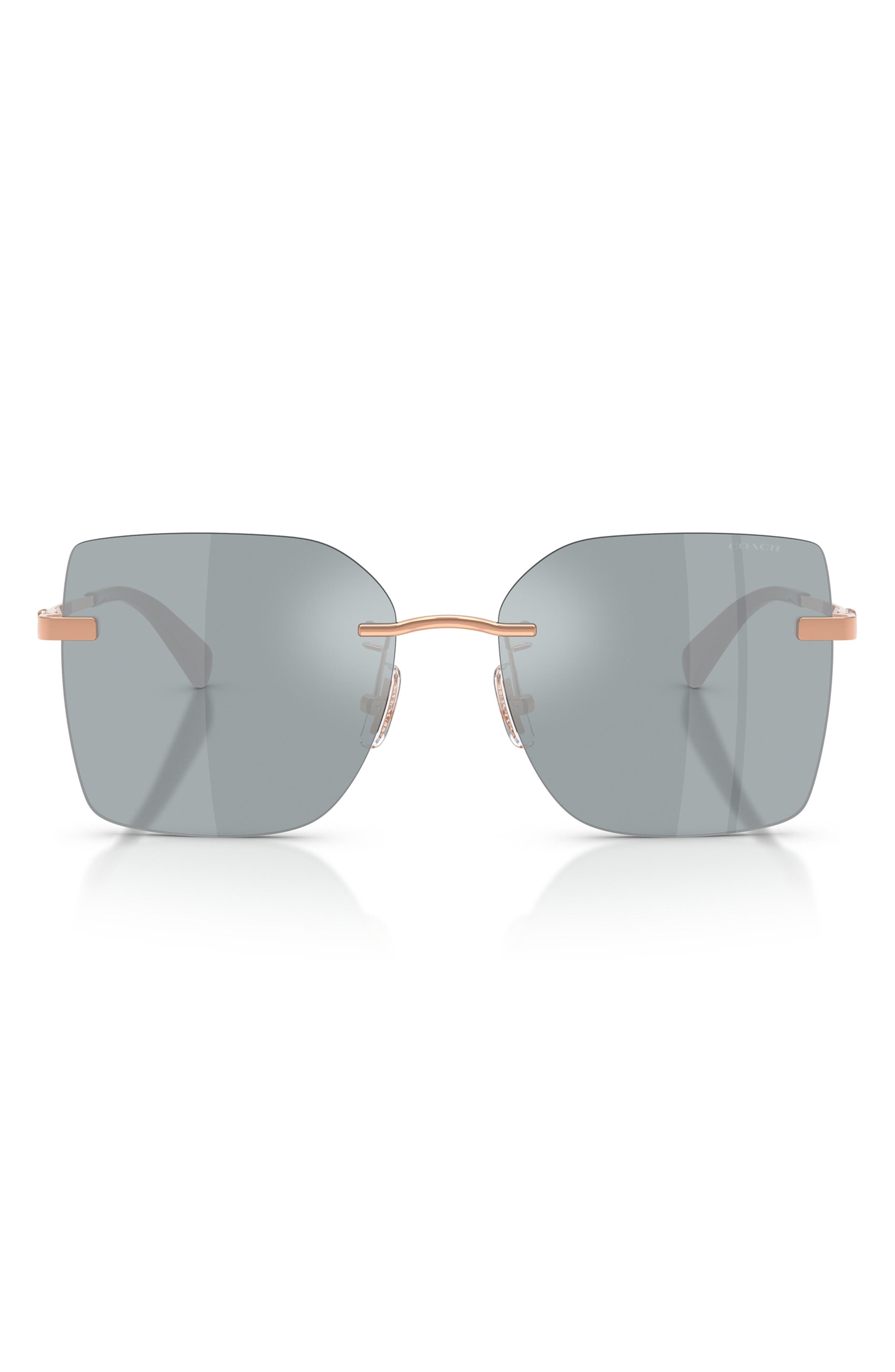 SHINY ROSE GOLD / GREY MIRROR