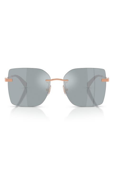 57mm Square Sunglasses