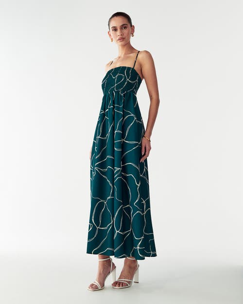 Willa Acamar Maxi Dress In Green