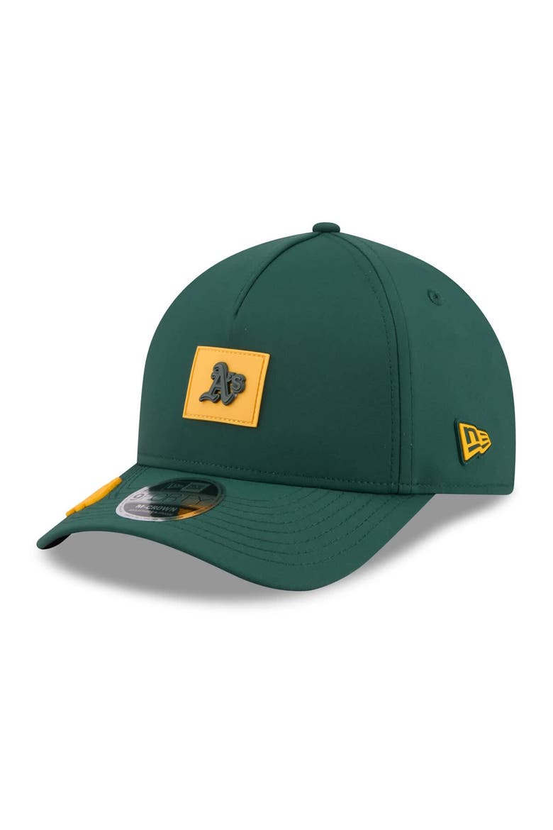 Men's New Era  Green Athletics 2026 Clubhouse 9FORTY A-Frame Adjustable Hat, Main, color, Green