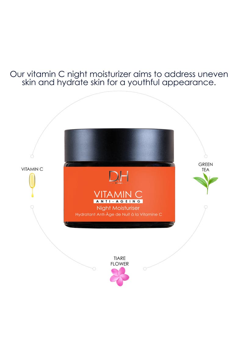 Vitamin C Anti-Ageing Night Moisturiser 60ml, Alternate, color, White