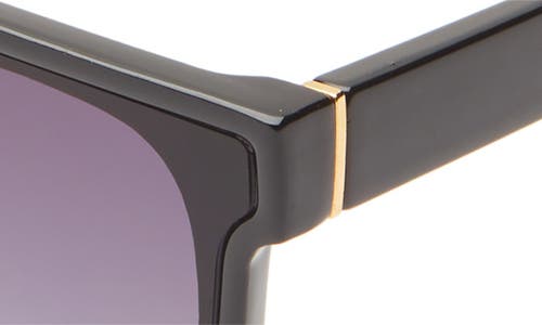Bp. 56mm Square Shield Sunglasses In Black