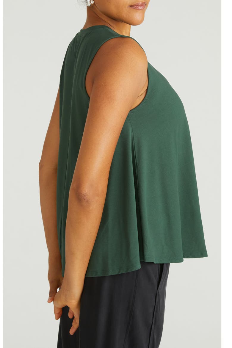 Heatwave Divine Tank Top, Alternate, color, CONIFER GREEN